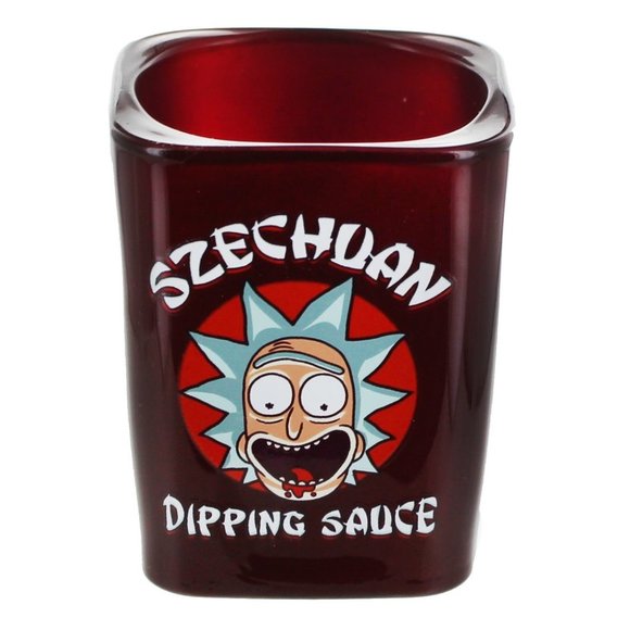 Rick and Morty Szechuan Dipping Sauce Shot Glass - Picture 2 of 4
